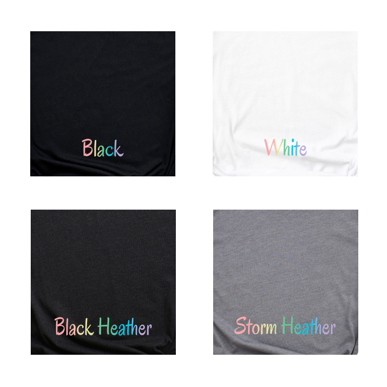 Witchy Book Stack art (prism) short sleeve unisex T-shirt