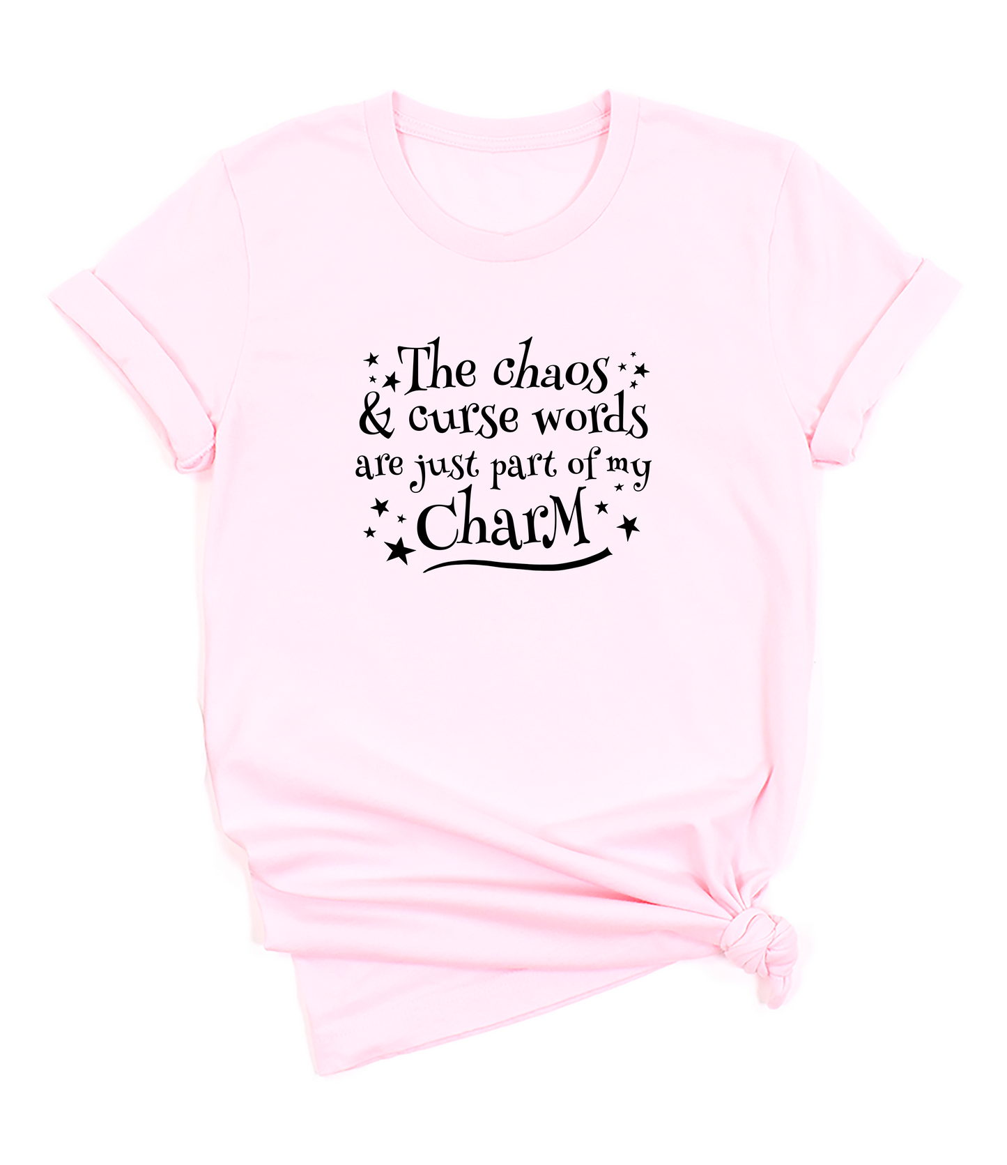 My Charm (black) short sleeve unisex T-shirt