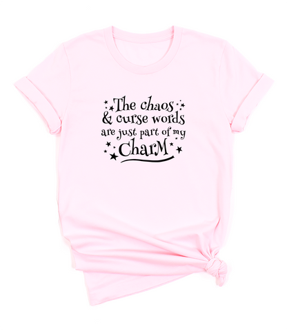 My Charm (black) short sleeve unisex T-shirt