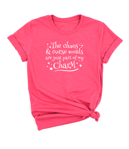 My Charm (white) short sleeve Unisex T-shirt