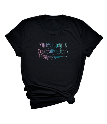 Witchy Bitchy (unicorn) short sleeve unisex T-shirt