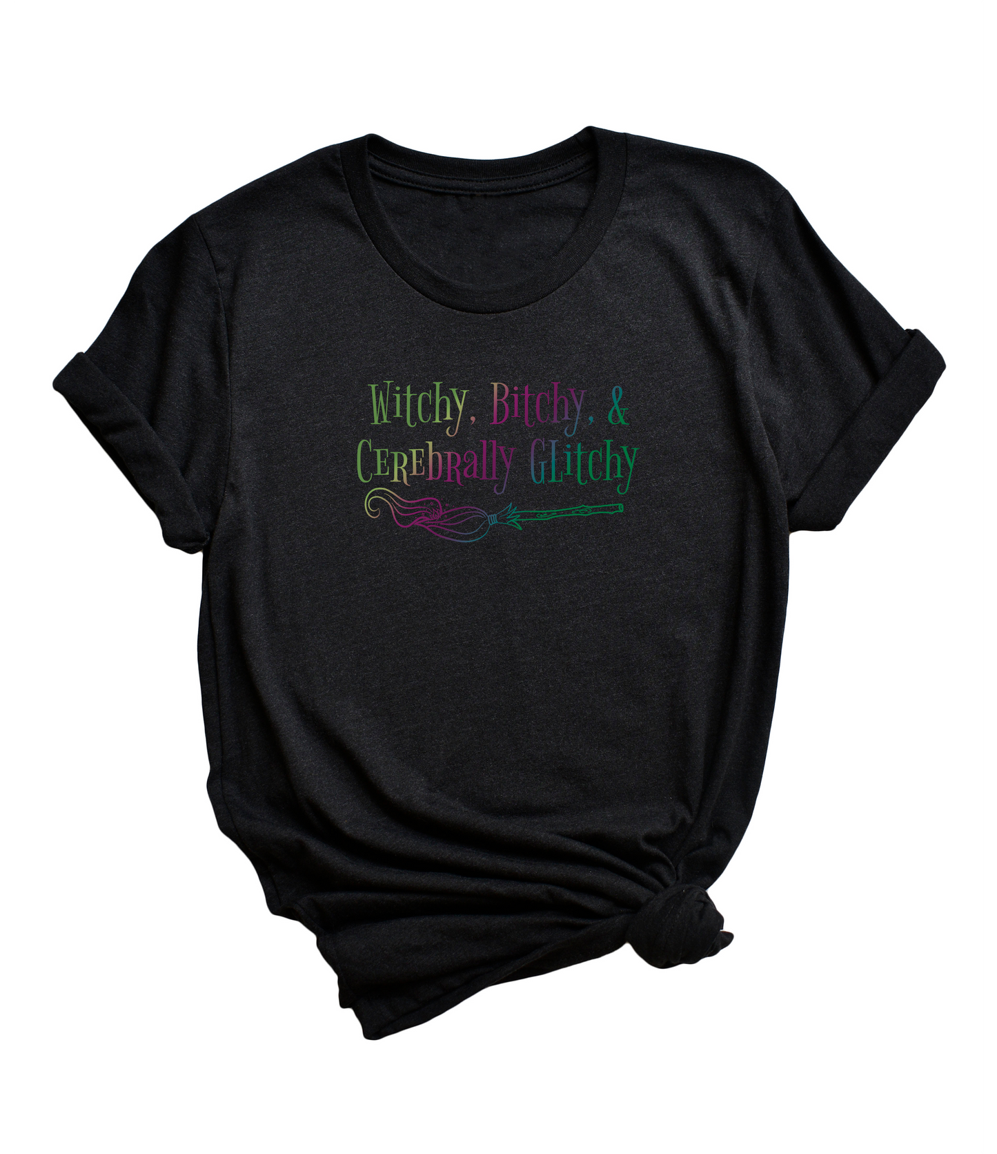 Witchy Bitchy (dragon) short sleeve unisex T-shirt